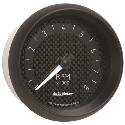 Autometer GT Series 3-3/8in In Dash 8K RPM Tachometer 8097