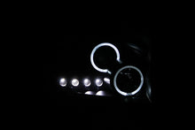 Load image into Gallery viewer, ANZO USA Dodge Ram 1500 / 2500 / 3500 Projector Headlights W/ Halo Black; 2006-2008 - eliteracefab.com