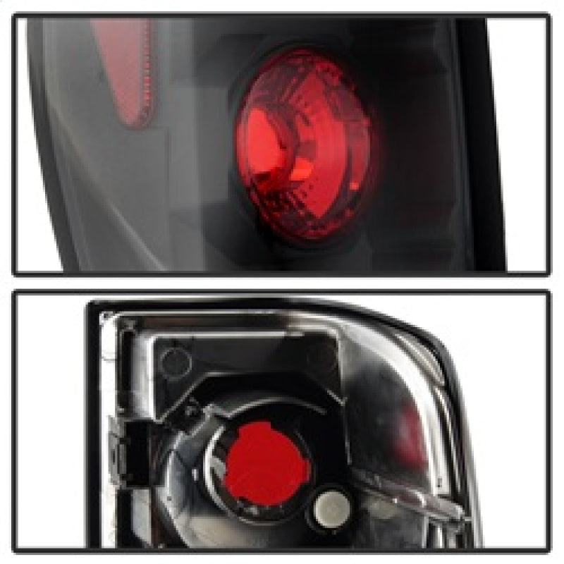 Spyder Chevy Colorado 04-13/GMC Canyon 04-13 Euro Style Tail Lights Black ALT-YD-CCO04-BK - eliteracefab.com