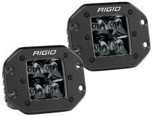 Load image into Gallery viewer, Rigid Industries D2 - Midnight Edition Flush Mount Spot Lights - eliteracefab.com