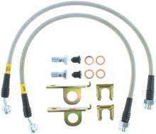 Load image into Gallery viewer, STOPTECH 04-08 CADILLAC STS / 05-08 14-15 CHEVROLET CORVETTE STAINLESS STEEL REAR BRAKE LINES, 950.62503 - eliteracefab.com