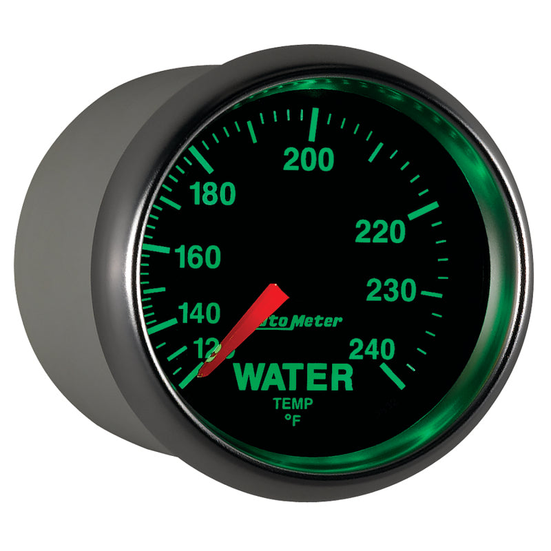 Autometer GS 52mm 120-240 Deg F Mechanical Water Temperature Gauge 3832