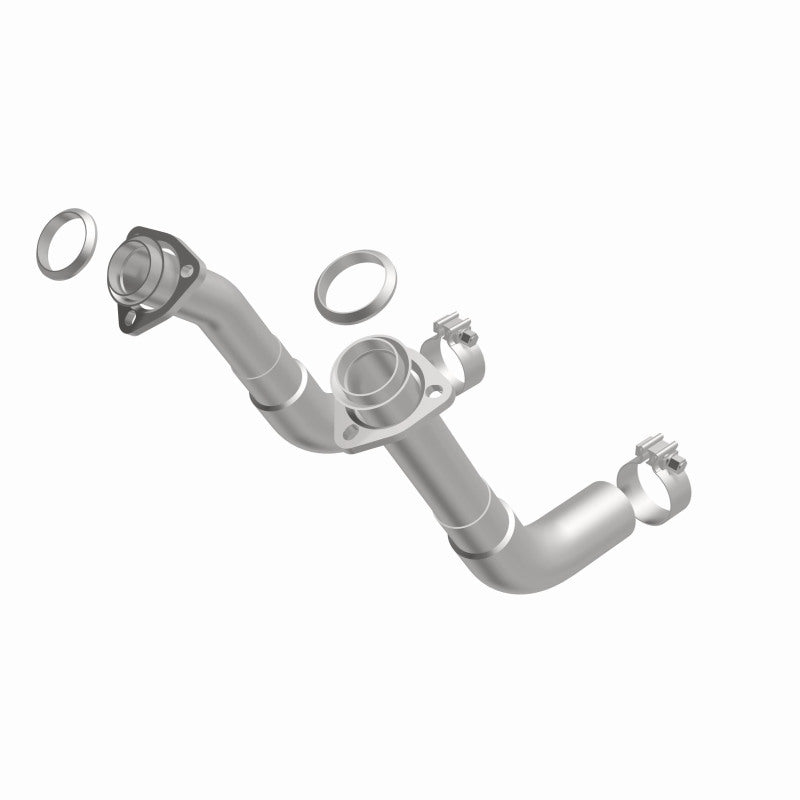 MagnaFlow 66-72 Chevy C10 Pickup V8 2-Piece Front Exhuast Pipe Kit (2in Tubing/Clamps/Inlet Flanges) Magnaflow
