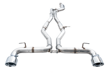 Load image into Gallery viewer, AWE 2020 Toyota Supra A90 Track Edition Exhaust - 5in Chrome Silver Tips - eliteracefab.com