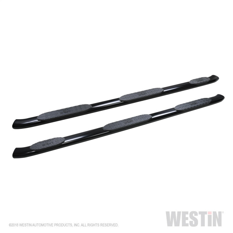 Westin 2019 Ram 1500 Crew Cab w/ 6.5ft Bed PRO TRAXX 5 W2W Oval Nerf Step Bars - Black