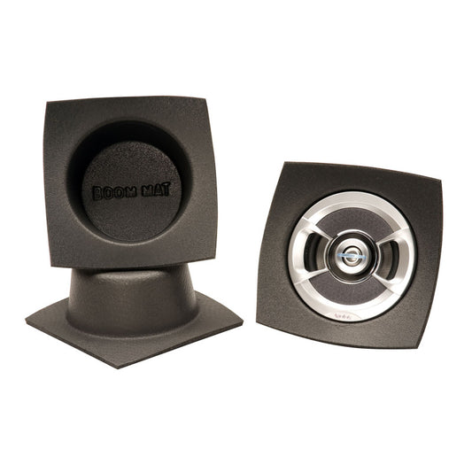 DEI Speaker Baffles 4in Round Slim Pair DEI