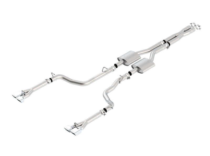 Borla 11 Dodge Challenger SRT8 Coupe AT/MT 5/6spd 6.4L 8cyl ATAK SS Catback Exhaust - eliteracefab.com