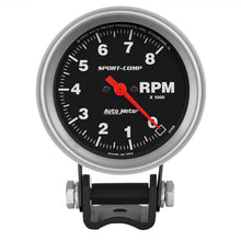 Load image into Gallery viewer, Autometer Standard 2-5/8in 8,000 RPM Pedestal Mount Tachometer Sport Comp - eliteracefab.com