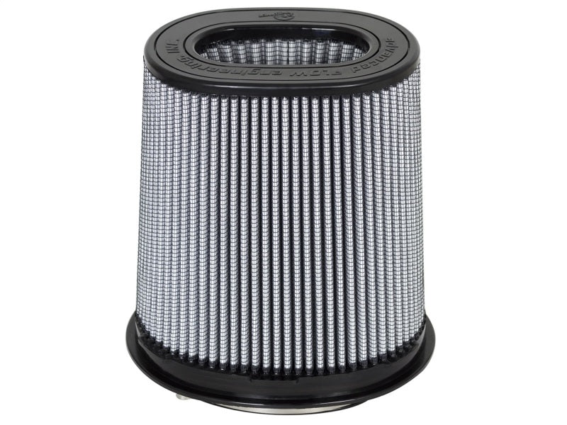 aFe Magnum FLOW Pro DRY S Air Filter 6.75x4.75 Flange 8.25x6.25 Base (Mt2) 7.25x5 Top 8.5 Height - eliteracefab.com