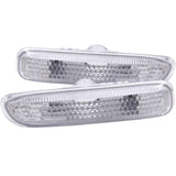 ANZO USA Bmw 3 Series Side Marker Lights Clear; 1999-2001