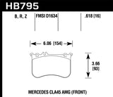 Hawk Performance HPS 5.0 Front Brake Pads - HB795B.618