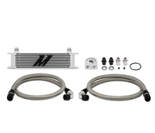 Load image into Gallery viewer, Mishimoto Universal 10 Row Oil Cooler Kit (Metal Braided Lines) - eliteracefab.com