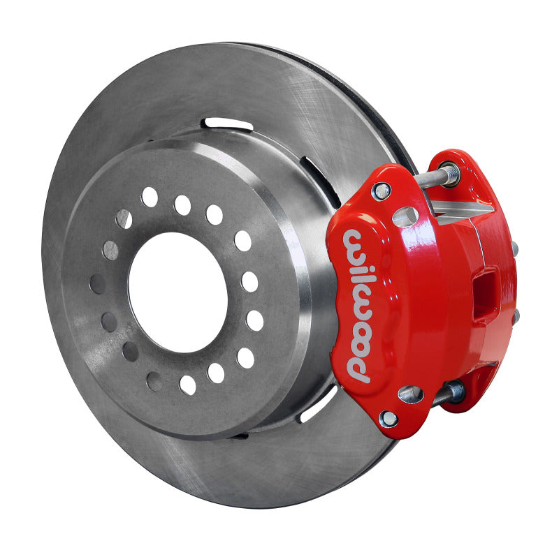 Wilwood D154 P/S Park Brake Kit Red New Big Ford 2.50in Off Front Mount Wilwood
