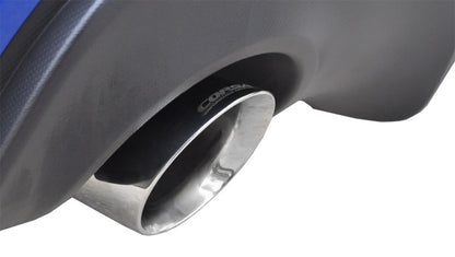 Corsa 12-14 Scion FRS / Subaru BRZ Polished Sport Cat-Back Exhaust - eliteracefab.com