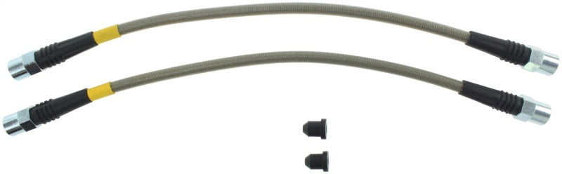 StopTech 09-11 Audi A6 Quattro / 07-11 S6 Front Stainless Steel Brake Line Kit - eliteracefab.com