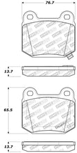 Load image into Gallery viewer, STOPTECH PERFORMANCE ST-22 2-PISTON REAR CALIPER BRAKE PADS, 309.09610 - eliteracefab.com