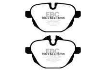 Load image into Gallery viewer, EBC 11+ BMW X3 2.0 Turbo (F25) Redstuff Rear Brake Pads - eliteracefab.com