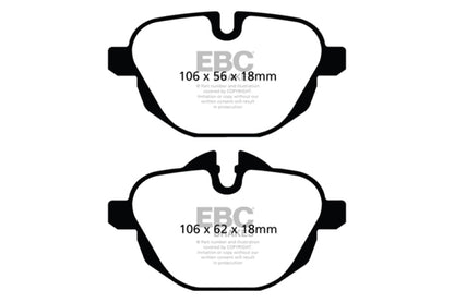 EBC GreenStuff Rear Brake Pads - DP22047 EBC