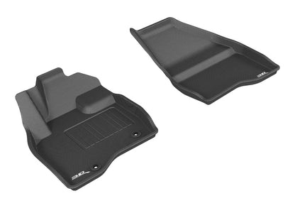 3D MAXpider L1FR09111509 2015-2016 Ford Explorer Kagu 1st Row Floormat - Black