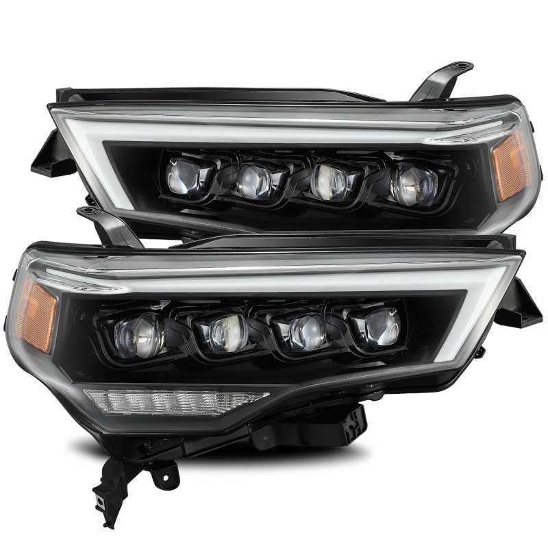 AlphaRex 2019+ Ford Ranger PRO-Series Proj Headlights Plank Style Alpha Black w/Seq Signal/DRL - eliteracefab.com