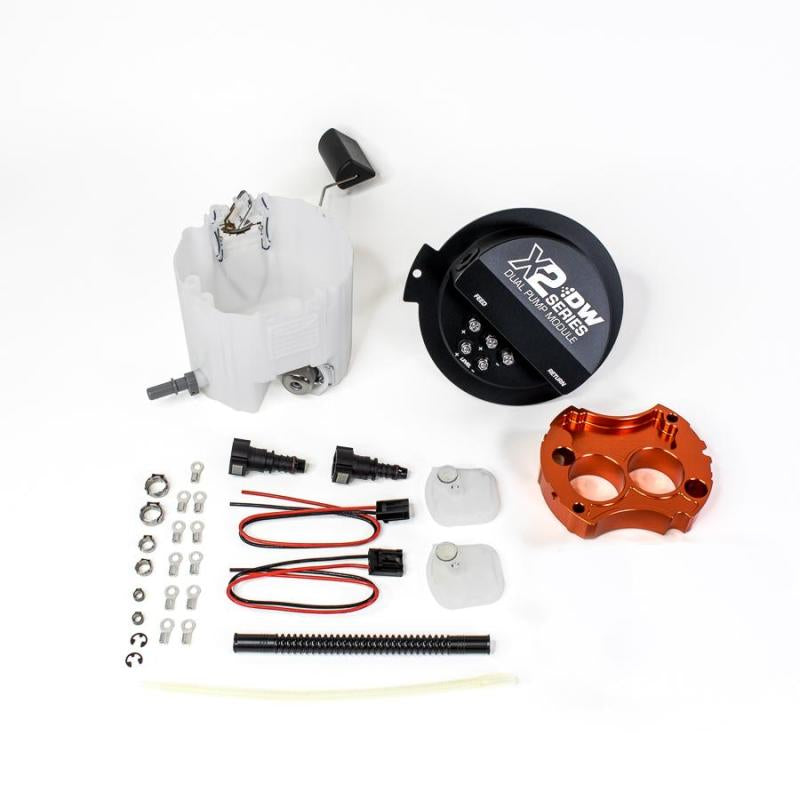 DeatschWerks 10-15 Chevy Camaro LS 3.7 V6/ SS LS3 X2 Series Fuel Pump Module - eliteracefab.com