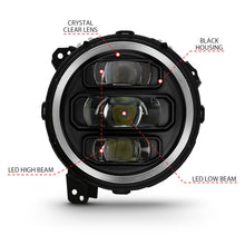 Load image into Gallery viewer, ANZO 2018-2019 Jeep Wrangler Full Led Projector H.L Black - eliteracefab.com