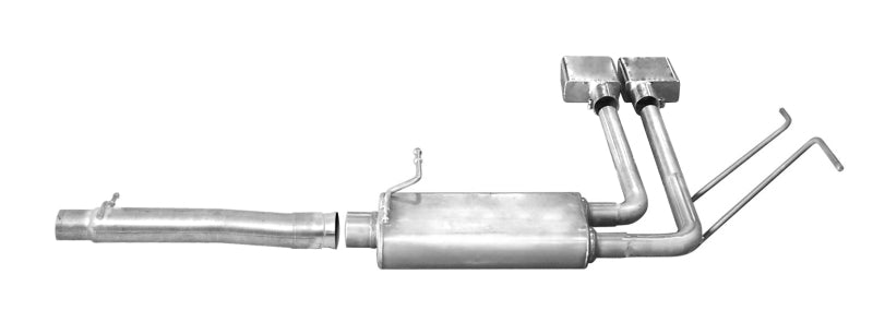 Gibson 14-18 Chevrolet Silverado 1500 LTZ 6.2L 2.5in Cat-Back Super Truck Exhaust - Stainless Gibson