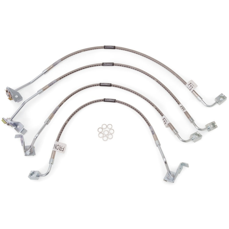 Russell Performance 07-08 Jeep Wrangler JK with 6in Lift Brake Line Kit Russell