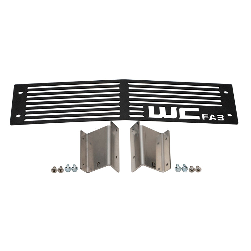 Wehrli 15-19 Chevrolet Silverado HD 6.6L LML/L5P Duramax Bumper Grille - Flat Black Wehrli