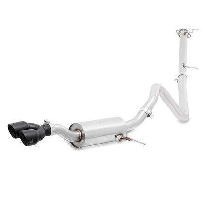 Mishimoto 14-16 Ford Fiesta ST 1.6L 2.5in Stainless Steel Cat-Back Exhaust w/ Black Tips - eliteracefab.com