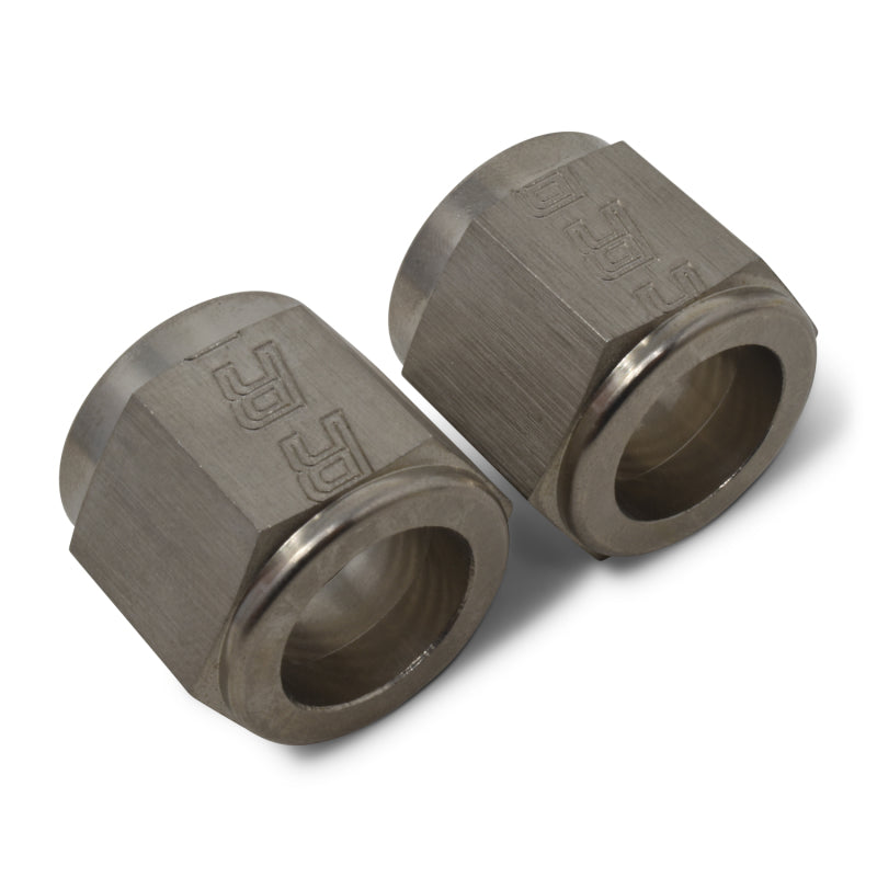 Russell Performance -6 AN Tube Nuts 3/8in dia. (Endura) (2 pcs.)