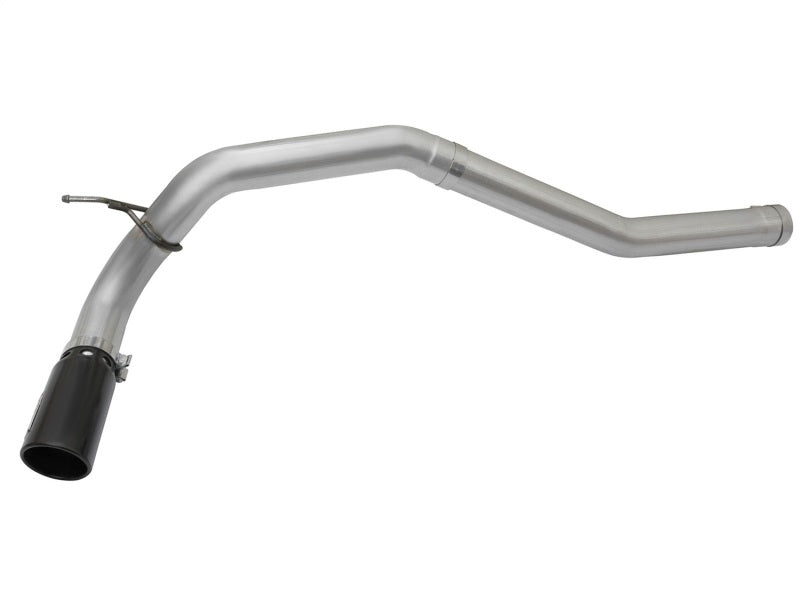 aFe LARGE Bore HD DPF-Back SS Exhaust w/ Black Tip 2016 Nissan Titan XD V8-5.0L (td) - eliteracefab.com