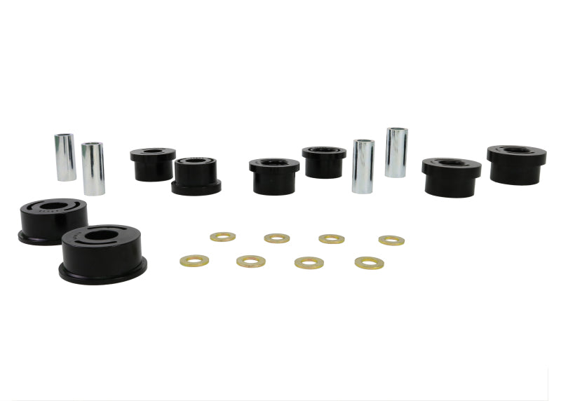 Whiteline Plus 03+ Nissan 350z / Infiniti G35 Traction Control Rear Cradle Bushing Kit - eliteracefab.com