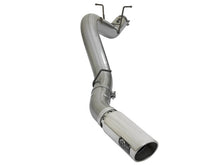 Load image into Gallery viewer, aFe LARGE BORE HD 5in 409-SS DPF-Back Exhaust w/Polished Tip 2017 GM Duramax V8-6.6L (td) L5P - eliteracefab.com