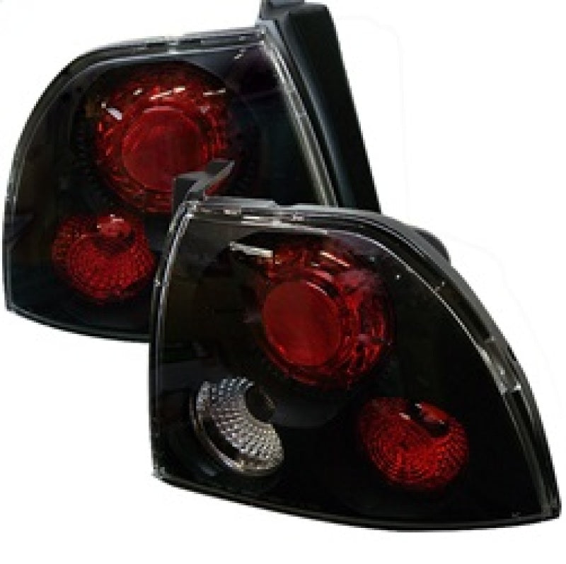 Spyder Honda Accord 94-95 Euro Style Tail Lights Black ALT-YD-HA94-BK - eliteracefab.com