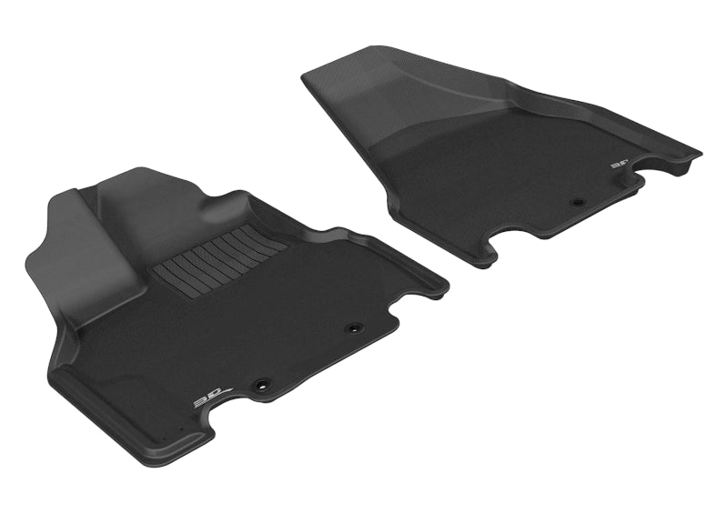 3D MAXpider L1HD03811509 2011-2017 Honda Odyssey EX Kagu 1st Row Floormat - Black