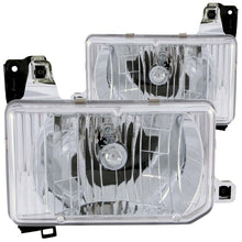 Load image into Gallery viewer, ANZO USA Nissan Hardbody Crystal Headlights Chrome; 1988-1989 - eliteracefab.com