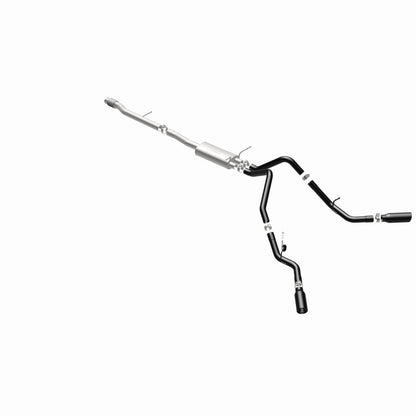 MagnaFlow SYS Cat-Back 3.5in Black Dual Split Rear Tips 14-15 Chevy Silverado/GMC Sierra 4.3L-5.3L Magnaflow