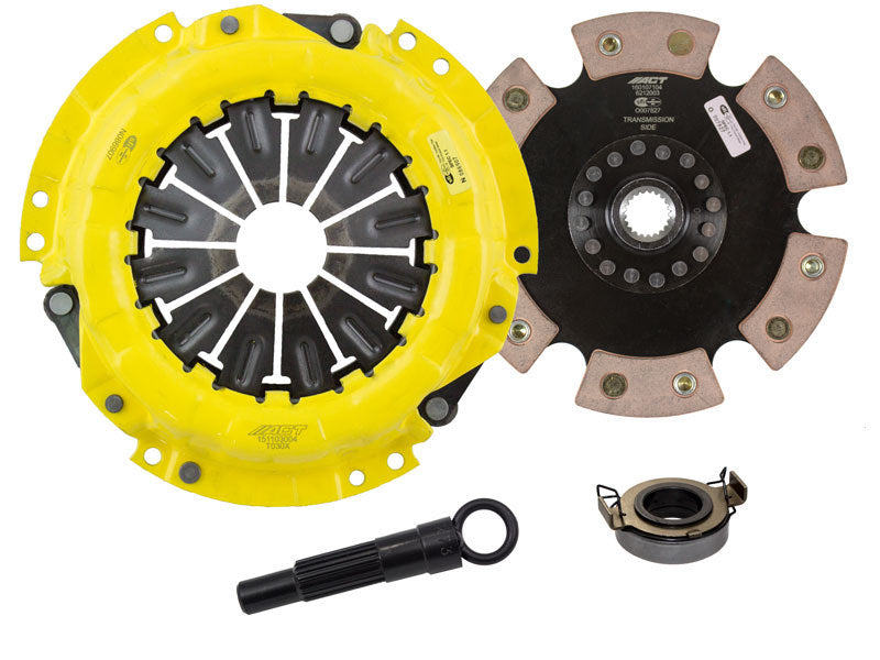 ACT 1991 Geo Prizm XT/Race Rigid 6 Pad Clutch Kit ACT