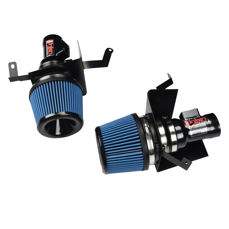 Injen 07-08 350Z 3.5L V6 Air Fusion and Air Horns Black Short Ram Intake - eliteracefab.com