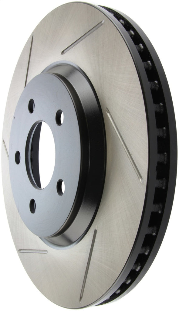 STOPTECH POWER SLOT 05-10 MUSTANG GT V8-4.6L FRONT RIGHT SLOTTED ROTOR, 126.61086SR - eliteracefab.com