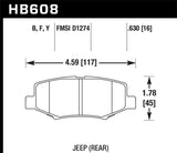 Hawk Performance LTS Brake Pads - HB608Y.630