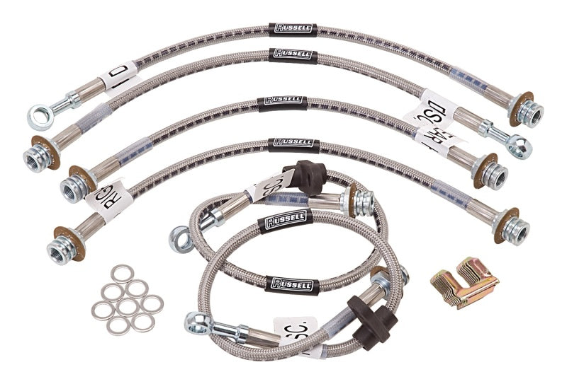 Russell Performance 2008 Toyota Landcruiser (200 Series) Brake Line Kit Russell