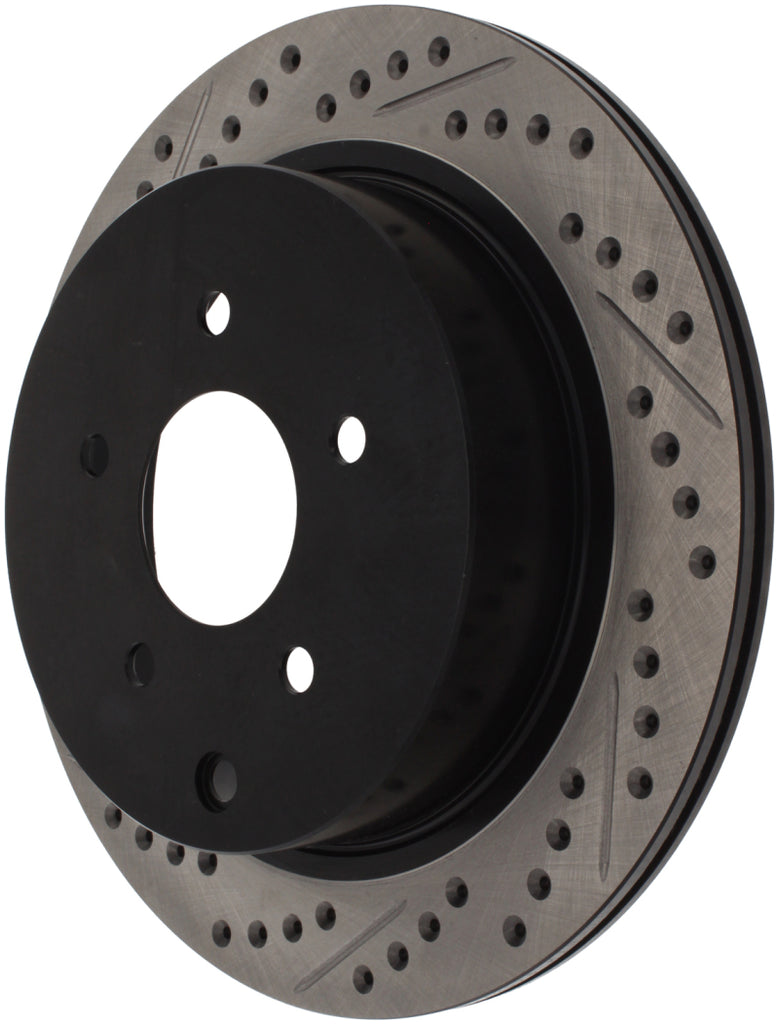 StopTech Slotted & Drilled Sport Brake Rotor - eliteracefab.com