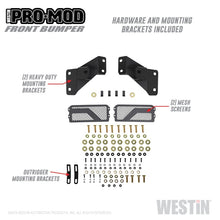 Load image into Gallery viewer, Westin 15-19 Chevrolet Silverado 2500/3500 Pro-Mod Front Bumper - Textured Black - eliteracefab.com