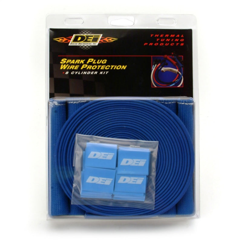 DEI Protect-A-Boot and Wire Kit 8 Cylinder - Blue DEI