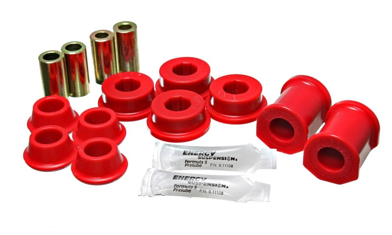 Energy Suspension 71-7/73 VW Super Beetle (Cast) Red Front Control Arm Bushing Set