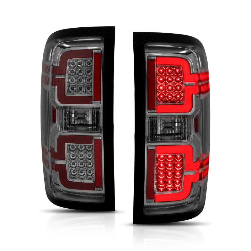 ANZO 2014-2018 Chevy Silverado 1500 LED Taillights Smoke - eliteracefab.com