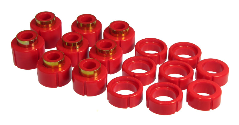 Prothane 88-98 GM Extra Cab 2/4wd Cab Mount - Red - eliteracefab.com