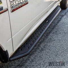 Westin 09-18 Dodge RAM 1500 Crew Cab Outlaw Nerf Step Bars - eliteracefab.com